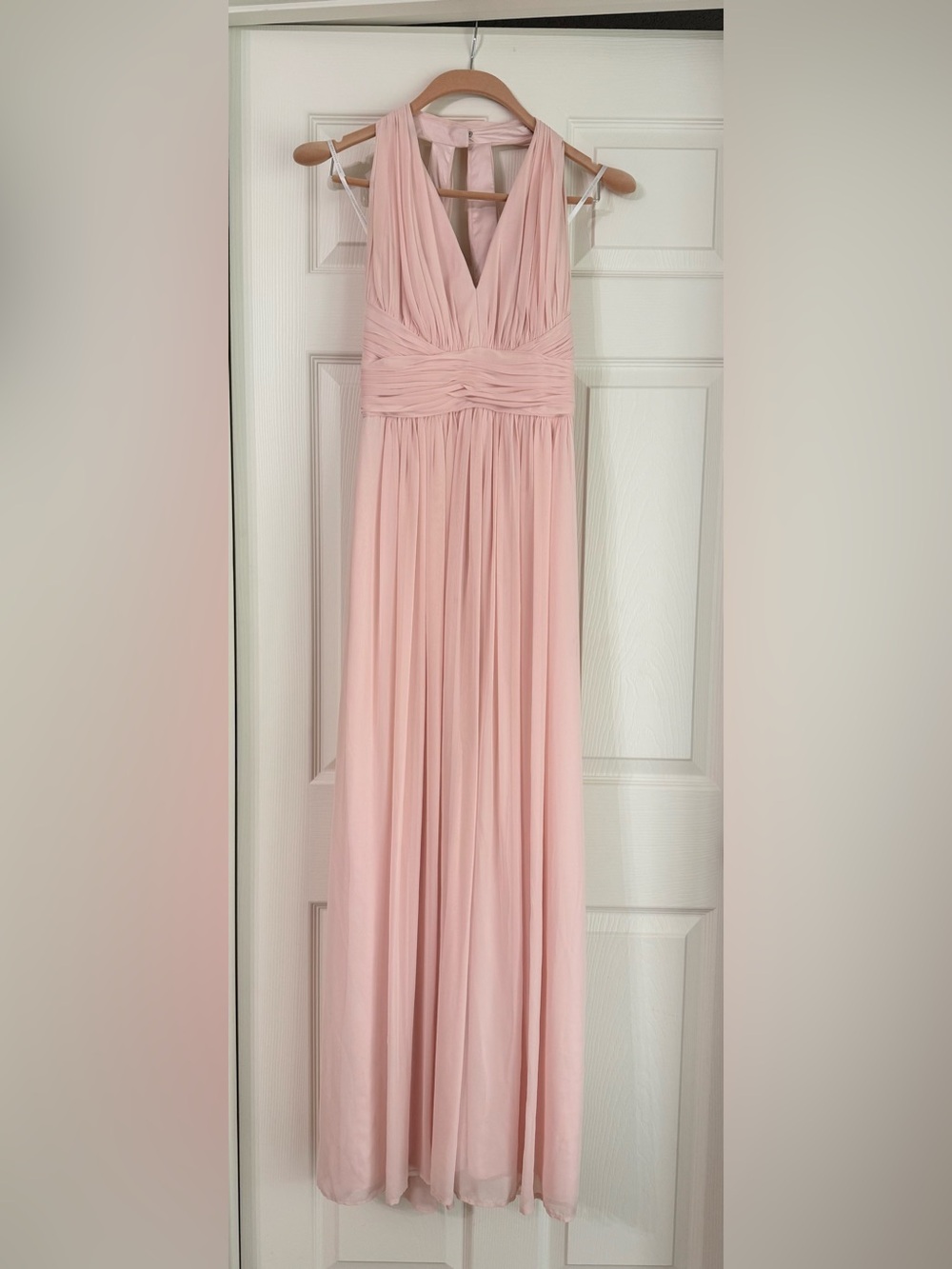 Chiffon dress.